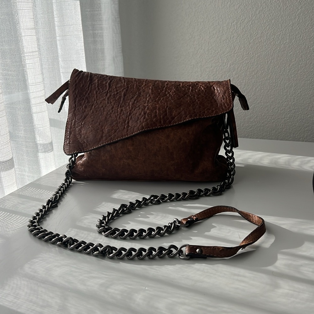 MAXON COLLECTION leather crossbody